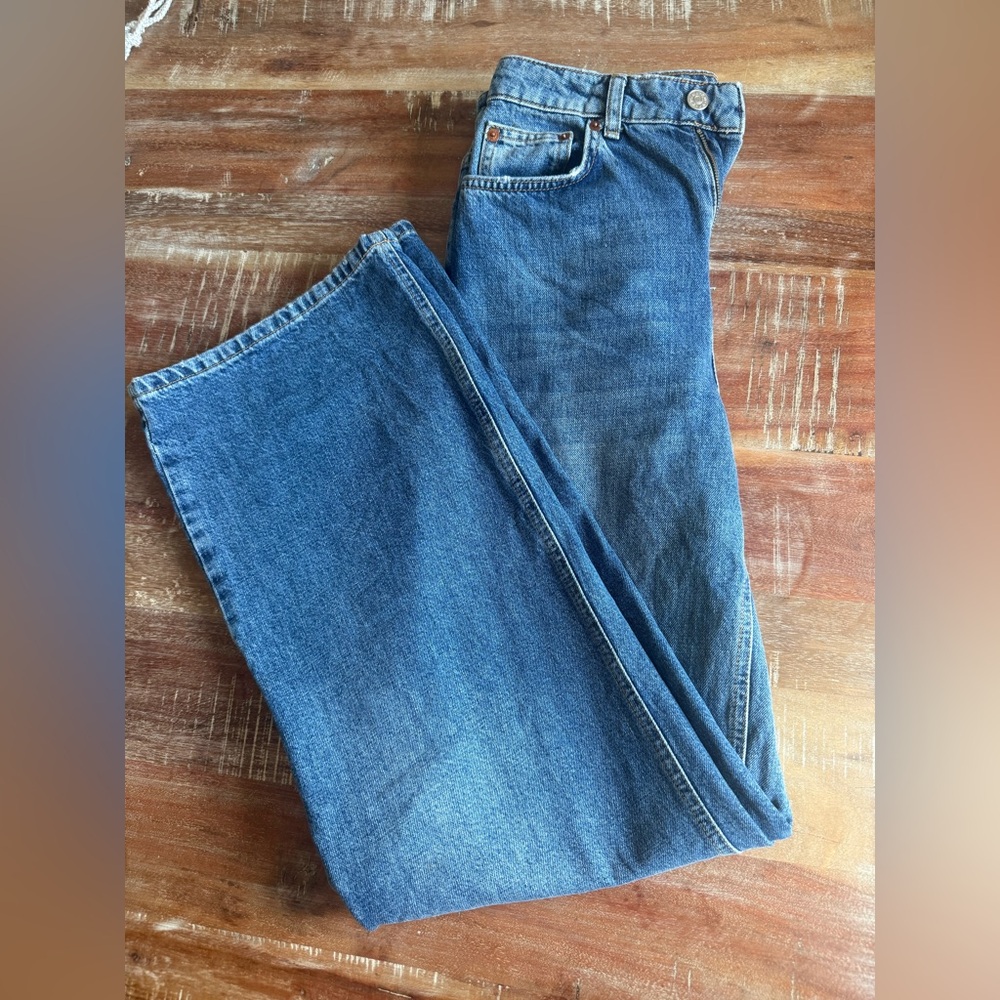 Women's Blue Flare & Wide Leg Jeans